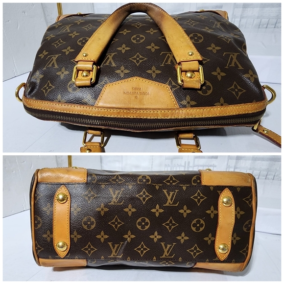 Louis Vuitton Monogram Retiro PM Shoulder Bag Brown/Beige - Picture 8 of 16